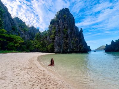 Hidden Beach, El Nido, Palawan в феврале — фото погоды (2026-02-25)