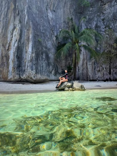 Hidden Beach, El Nido, Palawan в феврале — фото погоды (2026-02-27)