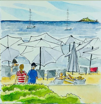 Rovinj, Mulini Beach в сентябре — фото погоды (2025-09-09)