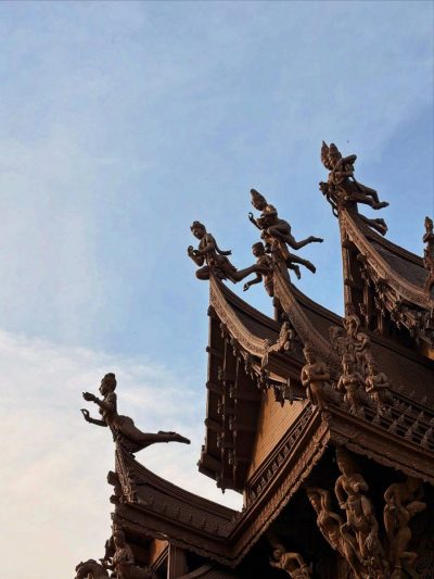 The Sanctuary of Truth Pattaya Thailand в феврале — фото погоды (2026-02-27)