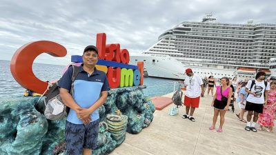 Cozumel Island (Mexican Riviera, Caribbean Sea) в апреле — фото погоды (2026-04-03)
