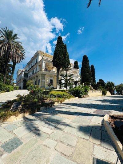 Sissi's Palace, Achilion, Corfù Island в августе — фото погоды (2025-08-27)