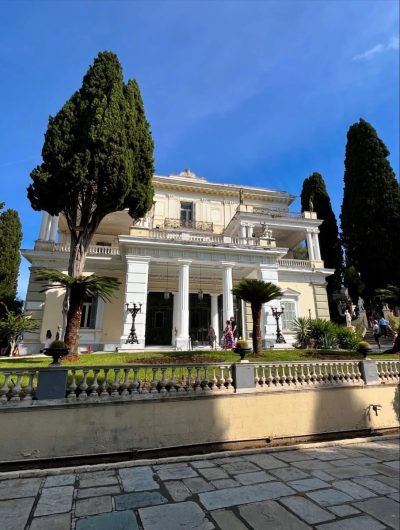 Sissi's Palace, Achilion, Corfù Island в декабре — фото погоды (2025-12-12)
