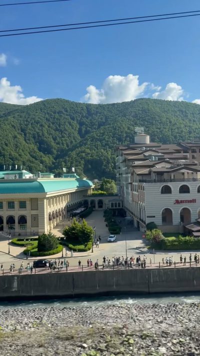 Горный Курорт "горки Город" в июле — фото погоды (2026-07-18)