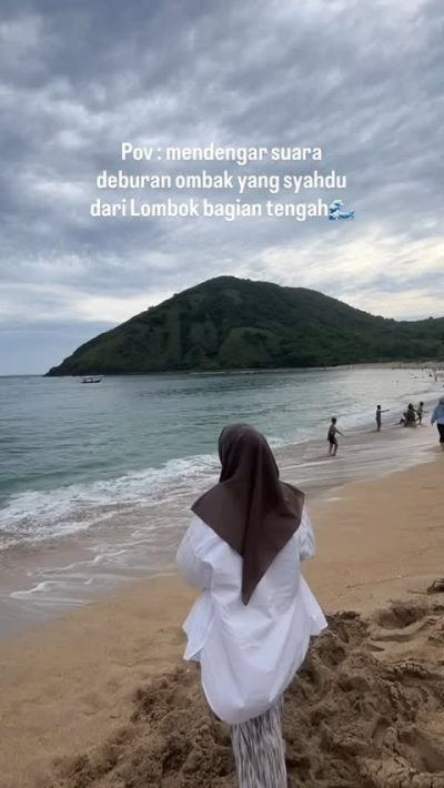 Pantai Mawun Lombok Tengah NTB в январе — фото погоды (2026-01-21)