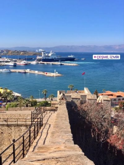 Çeşme Kale ve Müzesi в июле — фото погоды (2025-07-09)