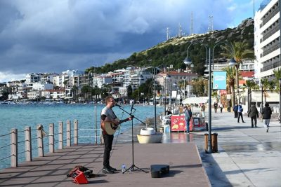 Çeşme Kale ve Müzesi в январе — фото погоды (2026-01-31)