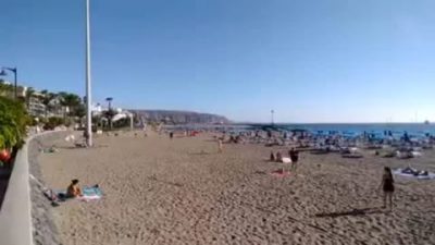 Playa De Las Vistas Beach, Los Cristianos в июне — фото погоды (2026-06-21)