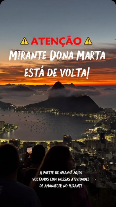 Mirante Dona Marta в июне — фото погоды (2026-06-19)