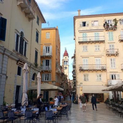Κέρκυρα (Corfu town) в октябре — фото погоды (2025-10-26)