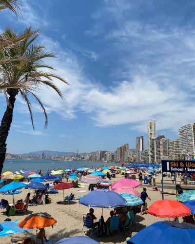 Benidorm Beach в июле — фото погоды (2026-07-09)