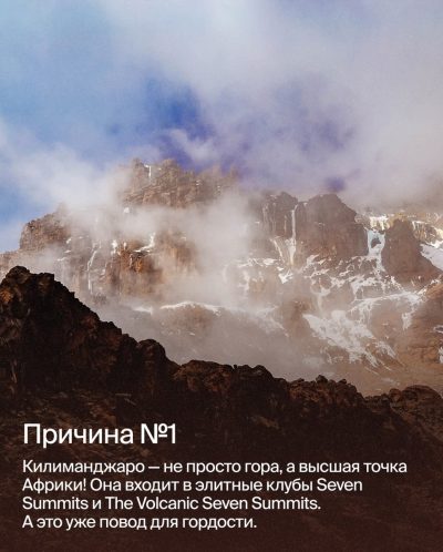 Гора Килиманджаро в ноябре — фото погоды (2025-11-19)