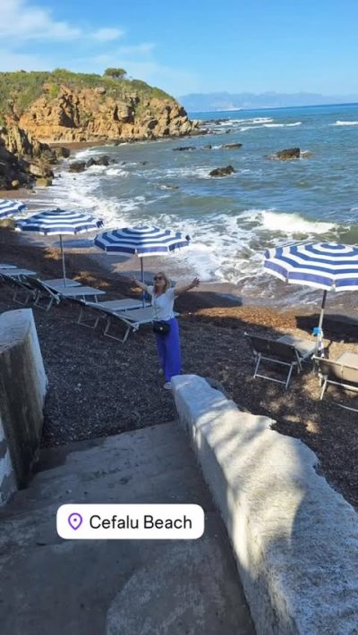 Cefalu Beach в мае — фото погоды (2026-05-14)