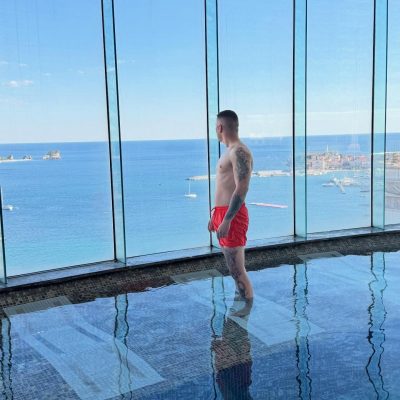 Budva, Hotel Tre Canne — фото погоды в мае (2026-05-01)