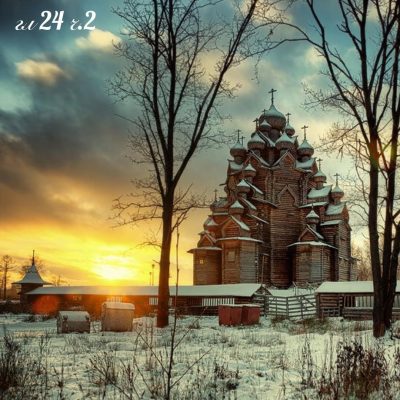 Остров Кижи в декабре — фото погоды (2019-12-08)