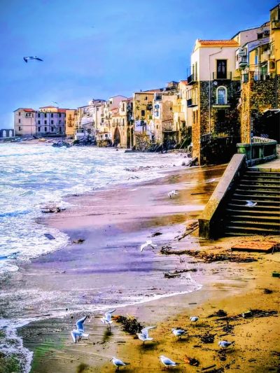 Lungomare di Cefalù в январе — фото погоды (2026-01-11)