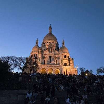 Sacre Coeur, Paris в апреле — фото погоды (2026-04-07)