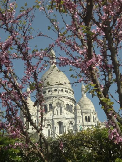 Sacre Coeur, Paris в апреле — фото погоды (2026-04-12)