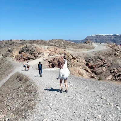 Santorini caldera в январе — фото погоды (2026-01-06)