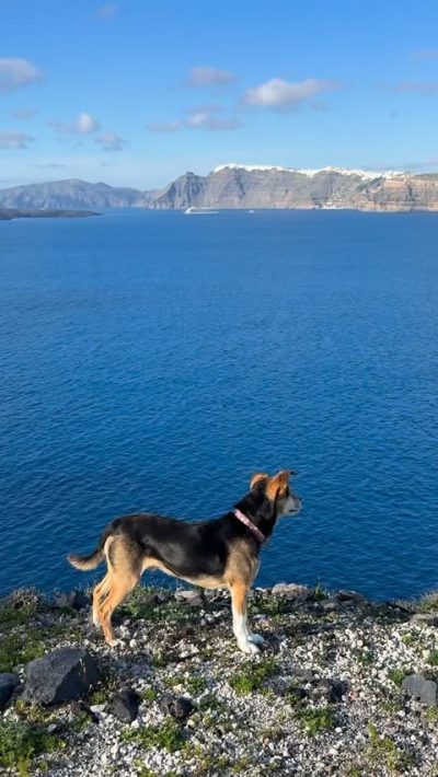Santorini caldera в марте — фото погоды (2026-03-17)