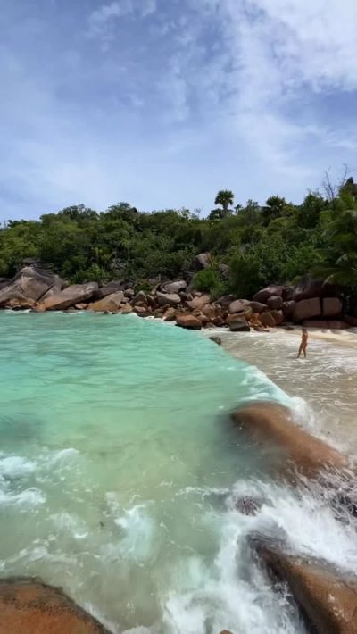 Anse Lazio в феврале — фото погоды (2026-02-21)