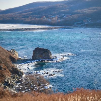 пляж Рица в январе — фото погоды (2026-01-10)