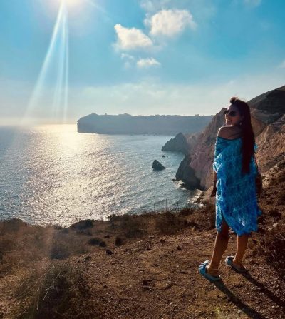White Beach Santorini в июле — фото погоды (2025-07-25)