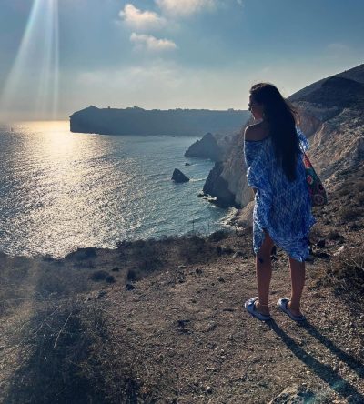 White Beach Santorini в июле — фото погоды (2025-07-25)