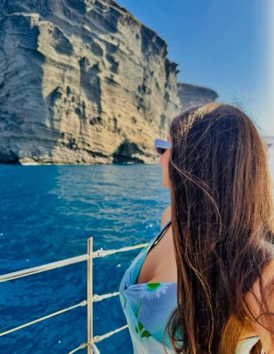 White Beach Santorini в декабре — фото погоды (2025-12-21)