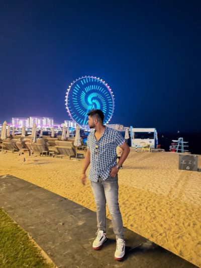 Smoky beach, JBR dubai в октябре — фото погоды (2025-10-12)
