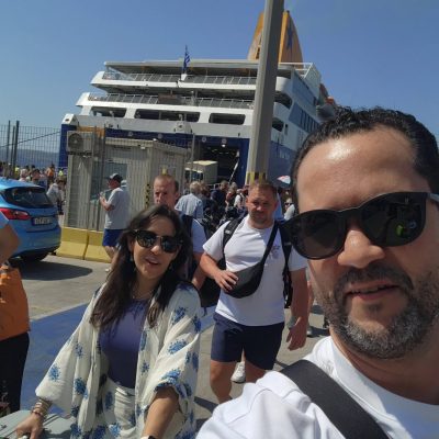 Santorini Port в августе — фото погоды (2025-08-13)
