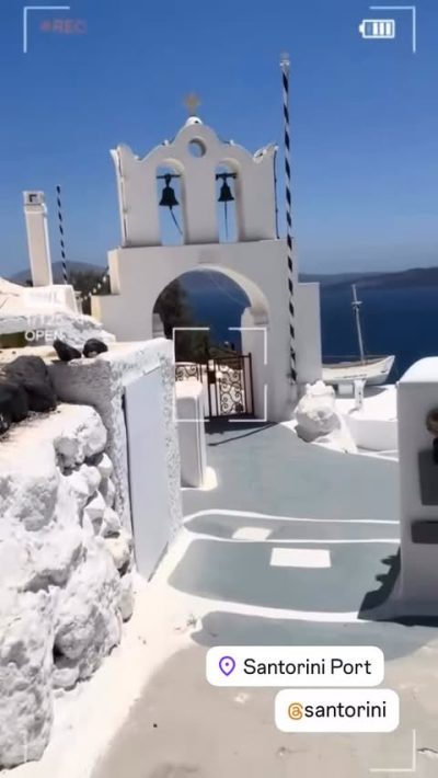 Santorini Port в январе — фото погоды (2026-01-06)