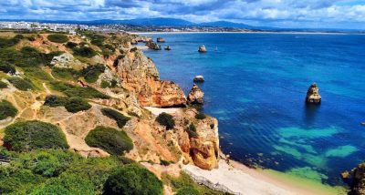 Praia De Dona Ana - Lagos, Algarve, Portugal в мае — фото погоды (2026-05-12)