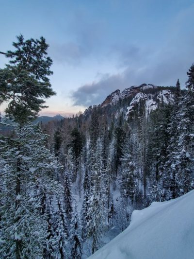 Stolby National Park в январе — фото погоды (2026-01-03)