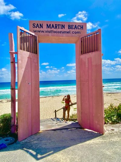 Playa San Martin Cozumel Mexico в марте — фото погоды (2026-03-29)