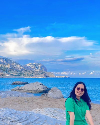 Rhodes Stegna Beach в октябре — фото погоды (2025-10-23)