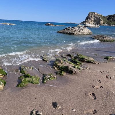 Rhodes Stegna Beach в апреле — фото погоды (2026-04-10)
