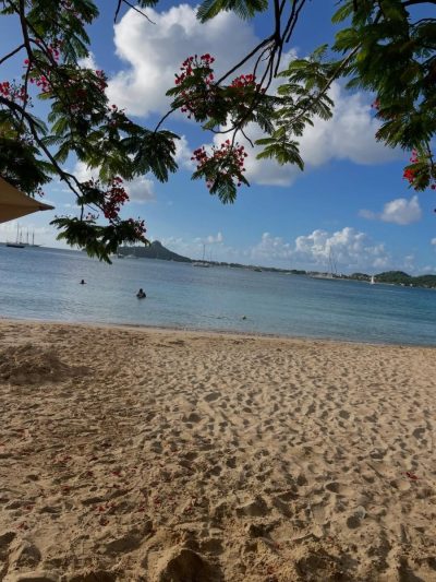 Reduit Beach, St. Lucia в феврале — фото погоды (2026-02-20)