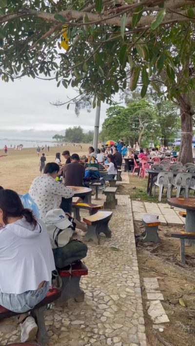 Tg Aru Beach,KK в феврале — фото погоды (2026-02-20)