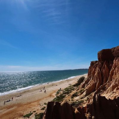 Praia da Falésia в апреле — фото погоды (2026-04-06)