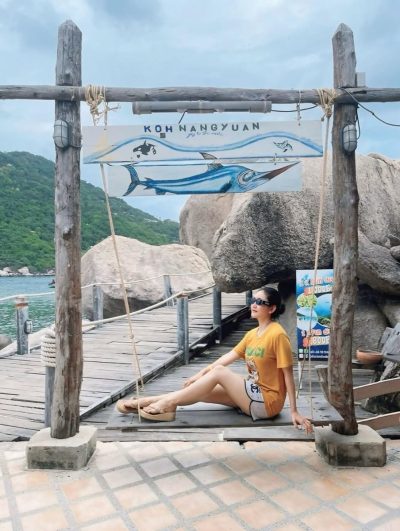 เกาะนางยวน Koh Nang Yuan, Surathani в феврале — фото погоды (2026-02-20)