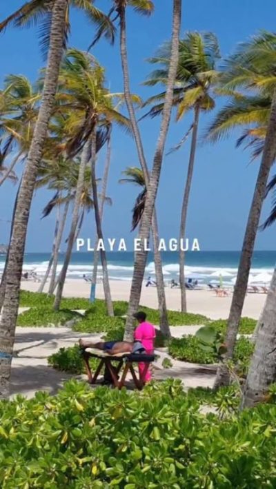 Playa El Agua в июне — фото погоды (2026-06-04)