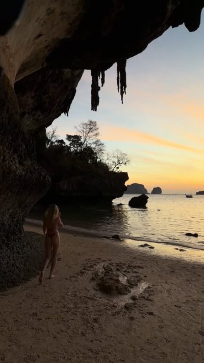 Phranang Cave Beach, Krabi, Thailand в феврале — фото погоды (2026-02-03)