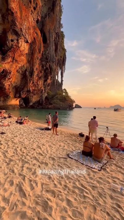 Phranang Cave Beach, Krabi, Thailand в феврале — фото погоды (2026-02-06)