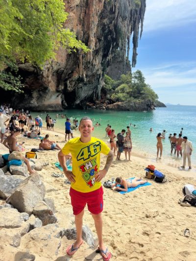 Phranang Cave Beach, Krabi, Thailand в феврале — фото погоды (2026-02-08)