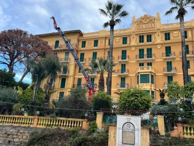 Grand Hotel Londra San Remo — фото погоды в феврале (2026-02-18)
