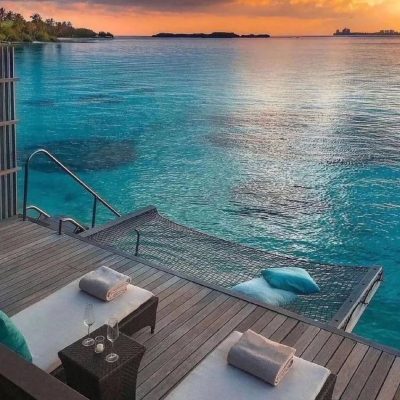 Shangri-La , Maldives Water Villa в августе — фото погоды (2024-08-20)