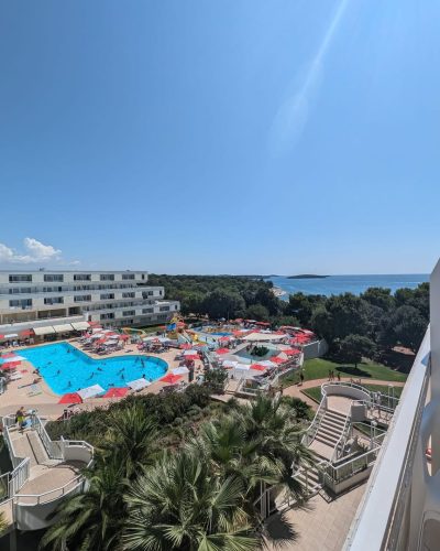 Zelena Laguna Hotel Delfin — фото погоды в августе (2024-08-08)
