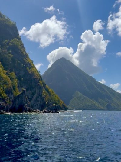 St Lucia, Caribbean в январе — фото погоды (2026-01-19)
