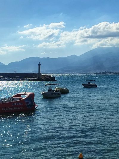 Port Hersonissos в августе — фото погоды (2025-08-26)